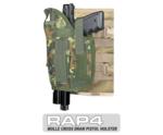 MOLLE Ranger Tactical Cross Draw Holster (Left - Big) German Fle